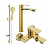 Mexen Royo Ensemble de baignoire DF40, doré - 72213DF40-50