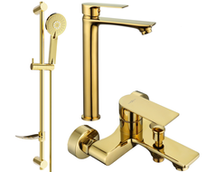 Mexen Royo DF40 ensemble de bain, doré - 72213DF40-50