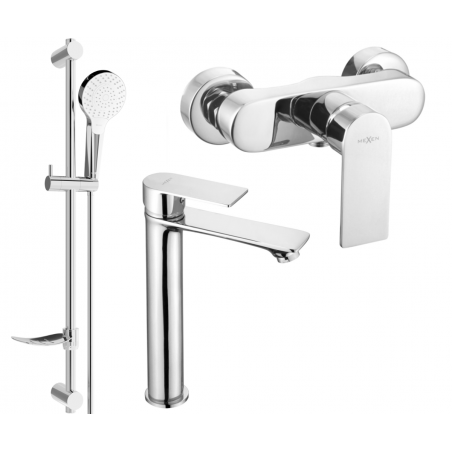 Mexen Royo DF05 ensemble de douche, chrome - 72214DF05-00