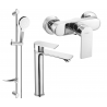 Mexen Royo DF05 ensemble de douche, chrome - 72214DF05-00