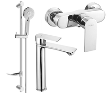 Mexen Royo DF40 ensemble de douche, chrome - 72214DF40-00