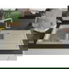 Mexen Andres évier en granit 1,5 cuve avec égouttoir et robinet de cuisine Flora, beige - 6515-69-670401-00