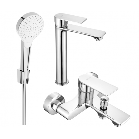 Mexen Royo R05 ensemble pour baignoire, chrome - 72213R05-00