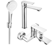 Mexen Royo R05 ensemble pour baignoire, chrome - 72213R05-00