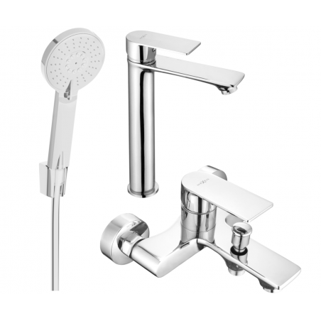 Mexen Royo R40 ensemble baignoire, chrome - 72213R40-00