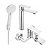 Mexen Royo R40 ensemble de bain, chromé - 72213R40-00