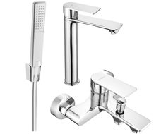 Mexen Royo R72 ensemble de bain, chrome - 72213R72-00