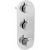 Batterie thermostatique baignoire-douche Mexen Kai 3 sorties, chrome - 77603-00