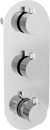 Batterie thermostatique baignoire-douche Mexen Kai 3 sorties, chrome - 77603-00