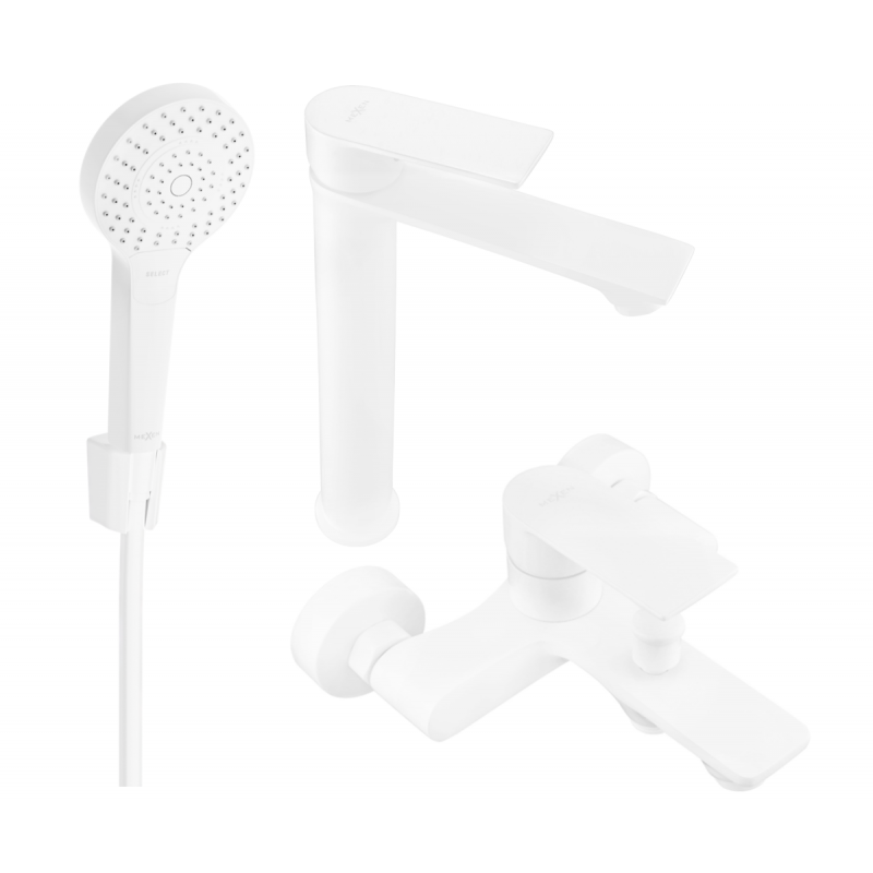 Mexen Royo R05 ensemble de baignoire, blanc - 72213R05-20