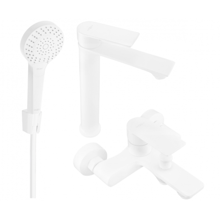 Mexen Royo R05 ensemble de baignoire, blanc - 72213R05-20