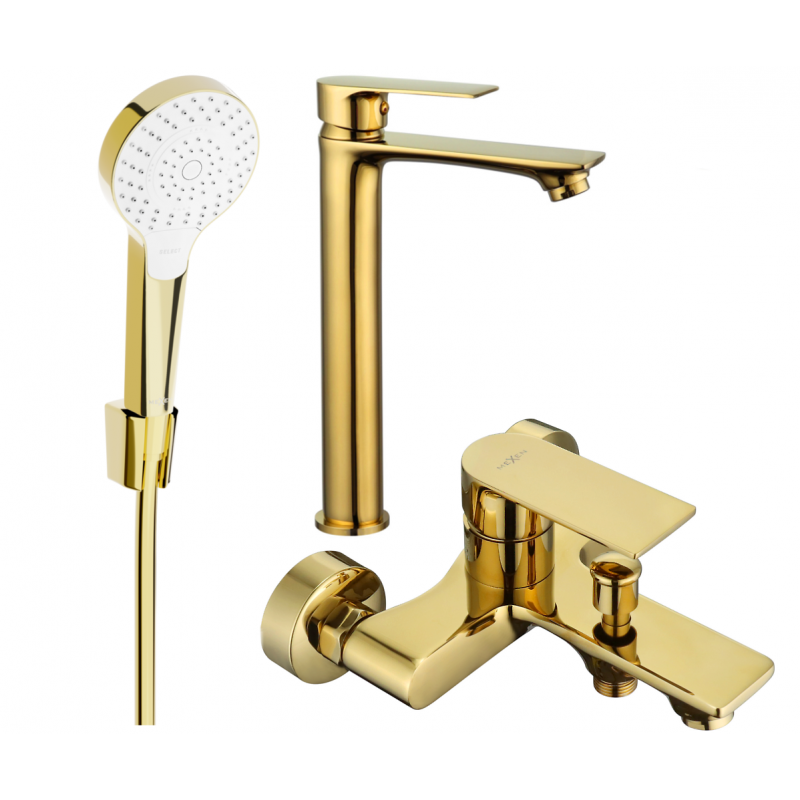 Mexen Royo R05 ensemble de bain, doré - 72213R05-50