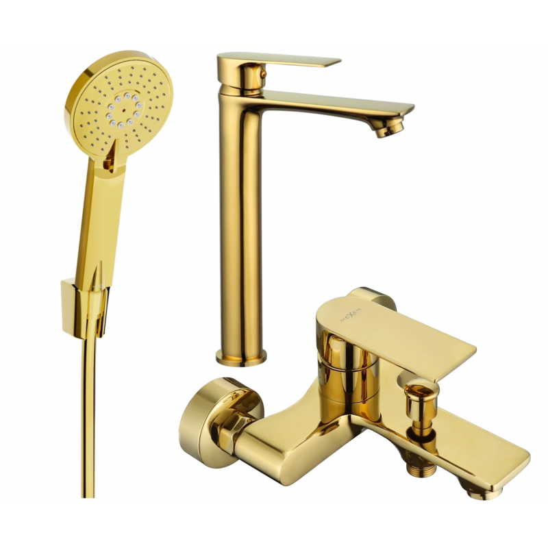 Mexen Royo R40 ensemble de bain, doré - 72213R40-50