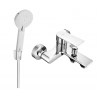 Mexen Royo R40 robinet de baignoire avec ensemble de douche, chromé - 7223R40-00
