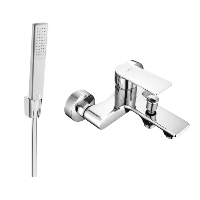 Mexen Royo R72 mitigeur bain avec ensemble douche, chrome - 7223R72-00
