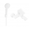 Mexen Royo R05 mitigeur de baignoire avec ensemble douche, blanc - 7223R05-20
