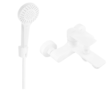 Mexen Royo R05 robinet de baignoire avec ensemble de douche, blanc - 7223R05-20