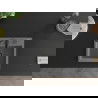 Mexen Milo évier granit 1 bac avec robinet de cuisine Aster, gris - 6505-71-73450-70-B