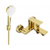 Mexen Royo R05 robinet de baignoire avec ensemble de douche, or - 7223R05-50