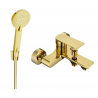 Mexen Royo R40 robinet de baignoire avec ensemble de douche, or - 7223R40-50
