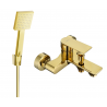 Mexen Royo R45 robinet de baignoire avec ensemble de douche, or - 7223R45-50