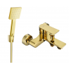 Mexen Royo R45 robinet de baignoire avec set de douche, or - 7223R45-50