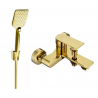 Mexen Royo R62 robinet de baignoire avec ensemble de douche, or - 7223R62-50