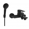 Mexen Royo R05 robinet de baignoire avec ensemble de douche, noir - 7223R05-70