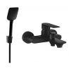 Mexen Royo R62 robinet de baignoire avec ensemble de douche, noir - 7223R62-70