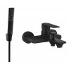 Mexen Royo R72 robinet de baignoire avec ensemble de douche, noir - 7223R72-70