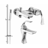 Mexen Estrella DQ02 ensemble de baignoire, chrome - 72303DQ02-00