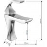 Mexen Estrella DQ02 ensemble de baignoire, chrome - 72303DQ02-00