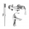 Mexen Estrella R02 ensemble de bain, chrome - 72303R02-00