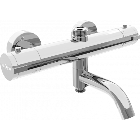 Mexen Kai mitigeur thermostatique baignoire-douche, chromé - 77900-00
