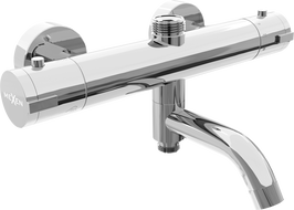 Mexen Kai mitigeur thermostatique baignoire-douche, chromé - 77900-00