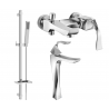 Mexen Estrella DQ02 ensemble baignoire, chrome - 72313DQ02-00