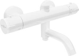 Mitigeur thermostatique bain-douche Mexen Kai, blanc - 77900-20