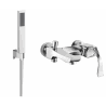 Mexen Estrella R02 mitigeur de baignoire avec ensemble de douche, chrome - 7233R02-00