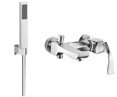 Mexen Estrella R02 robinet de baignoire avec ensemble douche, chrome - 7233R02-00
