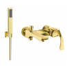 Mexen Estrella R02 robinet de baignoire avec ensemble de douche, or - 7233R02-50