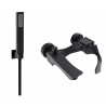 Mexen Estrella R02 robinet de bain avec set de douche, noir - 7233R02-70