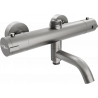 Mexen Kai mitigeur thermostatique bain-douche, gun gray brossé - 77900-66
