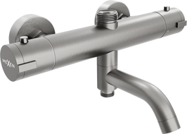 Mexen Kai mitigeur thermostatique bain-douche, gun gray brossé - 77900-66