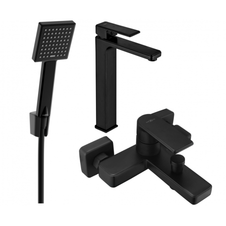 Mexen Mino R45 ensemble de bain, noir - 72413R45-70