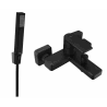 Mexen Mino R77 mitigeur de baignoire avec ensemble de douche, noir - 7243R77-70