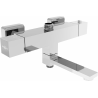 Batterie de bain-douche thermostatique Mexen Cube, chromé - 77910-00