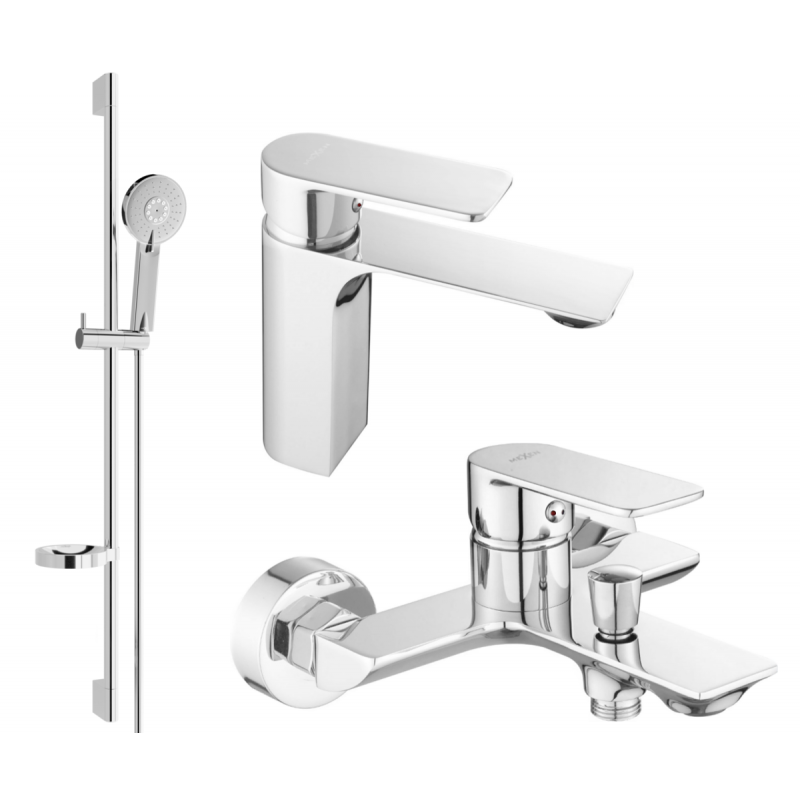 Mexen Alexa DS40 ensemble de baignoire, chrome - 71203DS40-00