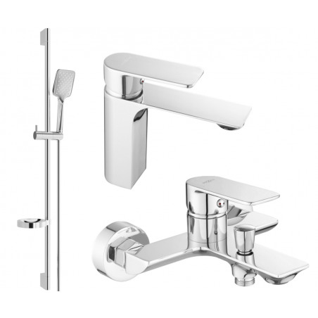 Mexen Alexa DS62 set de baignoire, chrome - 71203DS62-00