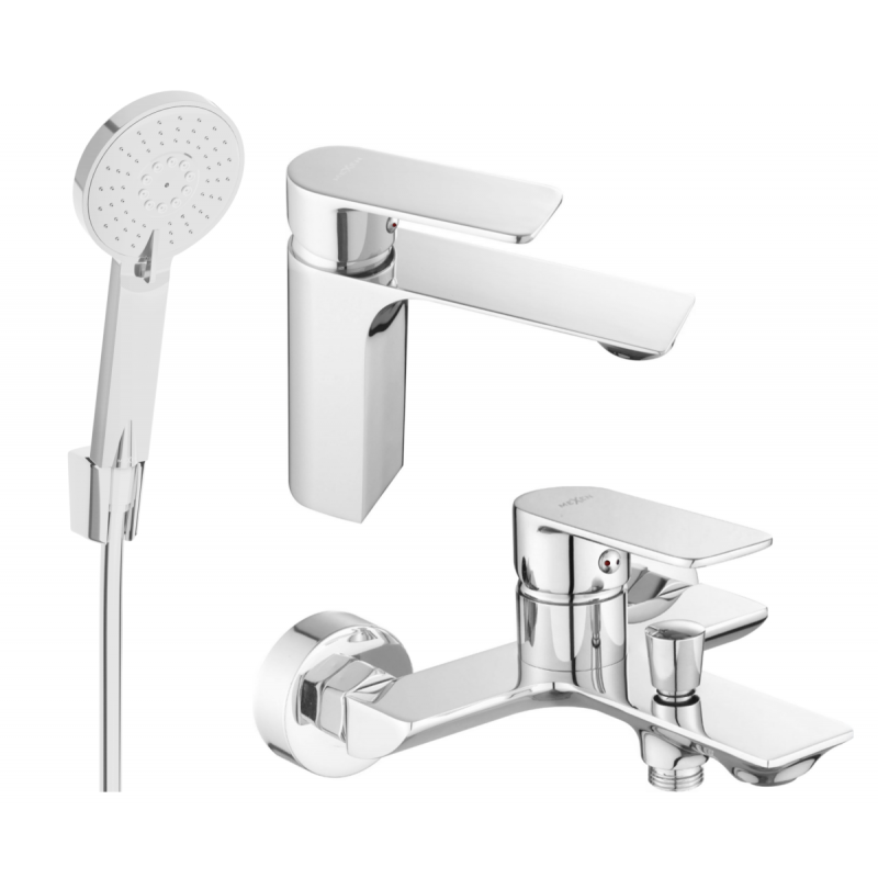 Mexen Alexa R40 ensemble baignoire, chrome - 71203R40-00