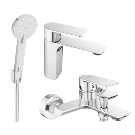 Mexen Alexa R40 ensemble baignoire, chrome - 71203R40-00